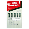 JUEGO DE CUCHILLAS CALAR 5PZS 6TPI HCS MADERA MAKITA A86309