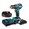 COMBO TALADRO MAKITA 18V BL 2 BAT + 1 BAT 3AH DHP487SYX2+1B
