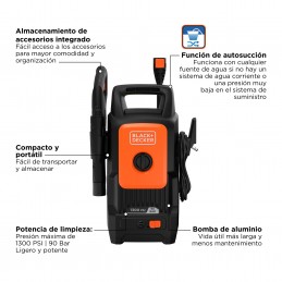 HIDROLAVADORA BLACK DECKER...